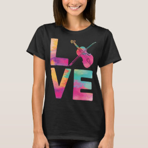 Camiseta Amor violinista a las acuarelas violinistas