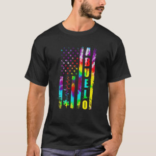 Camiseta Amor Vivo Acepta Abuelo Autism Awareness Tie Dye A