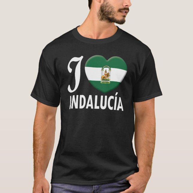 Camiseta Amor W de Andalucía (Anverso)