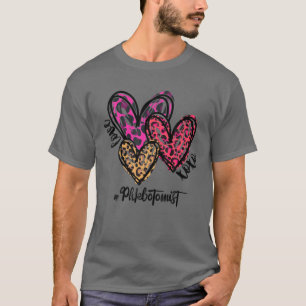 Camiseta Amor XOXO Phlebotomist Life - Phlebotomist Valenti