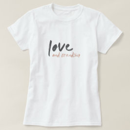 Camiseta Amor y amistad | Moderno Forever Friend Bestie