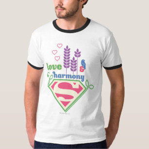 Camiseta Amor y armonía de Supergirl