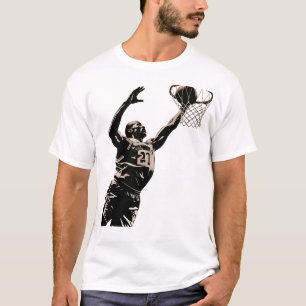 Camiseta Amor y baloncesto - Diseño 1