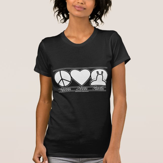 Camiseta Amor y caracoles de la paz (Anverso)