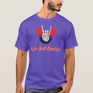 Camiseta Amor Y Cohetes 16
