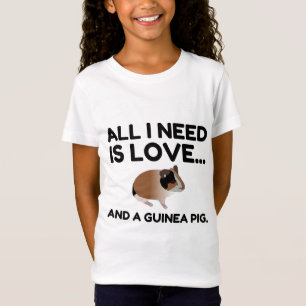 Camiseta AMOR Y conejillo de Indias