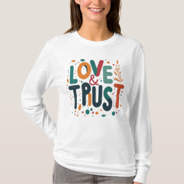 Camiseta Amor y confianza Manga larga