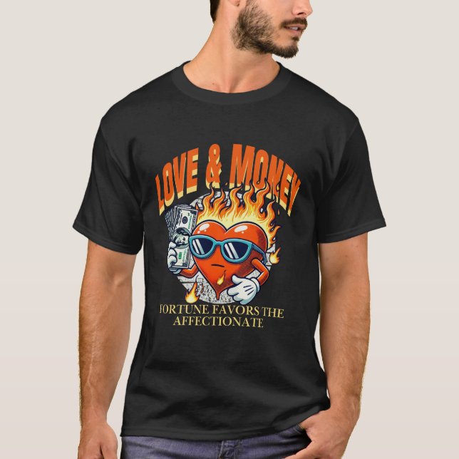 Camiseta Amor y dinero (Anverso)