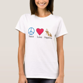 Camiseta Amor y felicidad 3 de la paz