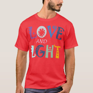 Camiseta Amor Y Luz Hanukkah Chanukah 