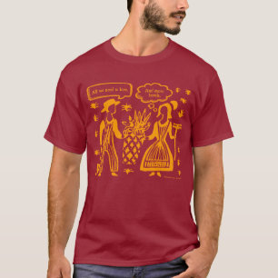 Camiseta Amor y más cuencos - naranja de Pyrex Butterprint