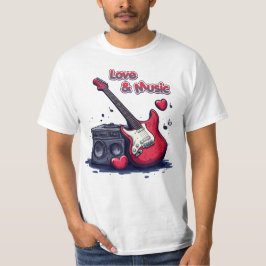 Camiseta Amor y Música