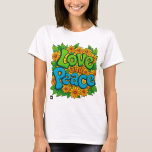 Camiseta amor y paz