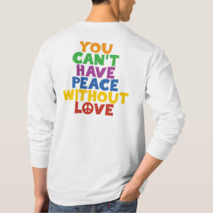 Camiseta Amor y paz