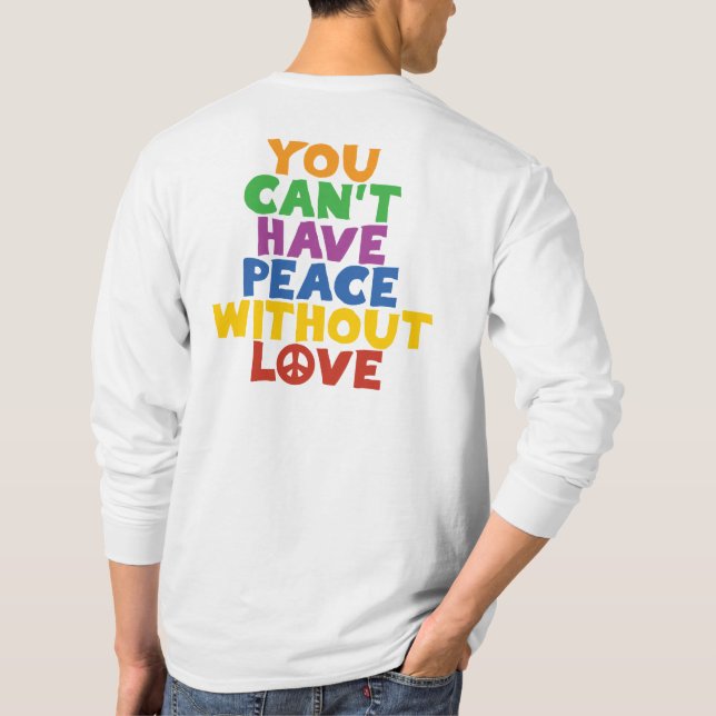 Camiseta Amor y paz (Reverso)