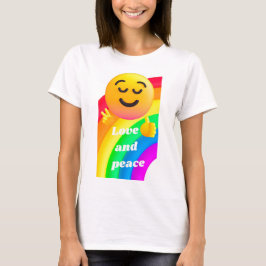 Camiseta amor y paz