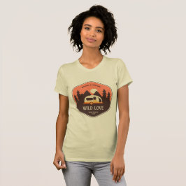 Camiseta Amor y paz salvajes