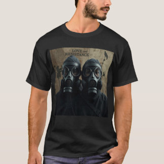 Camiseta AMOR Y RESISTENCIA Gráfica Contemporánea