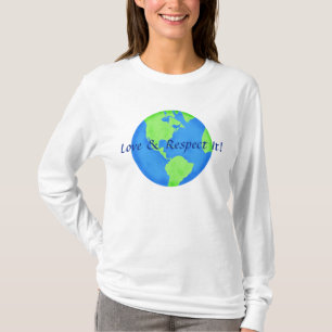 Camiseta Amor y respeto Globe Blue Green