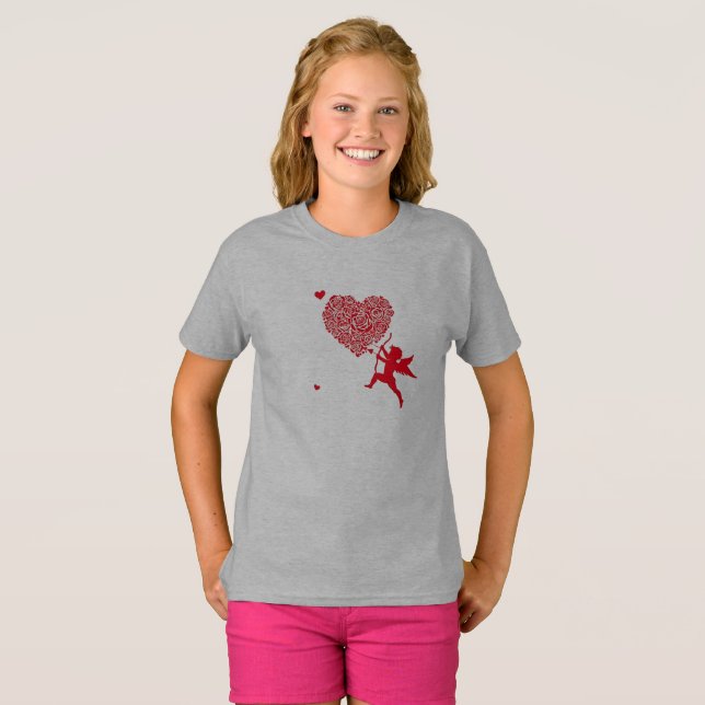 Camiseta Amor y romance - Especial del Día de San Valentín (Anverso completo)