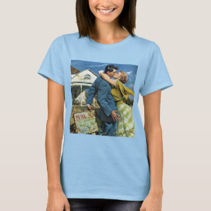 Camiseta Amor y Romance Vintage Recién Casados Compran Prim