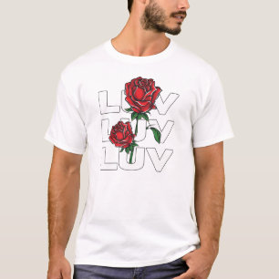 Camiseta Amor y Rosas