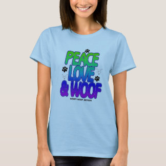 CAMISETA AMOR Y TEJIDO DE LA PAZ