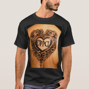 Camiseta Amor y tinta: tatuajes del corazón para audaces al
