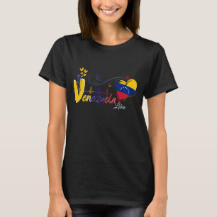 Camiseta Amor y Unión Venezuela & USA