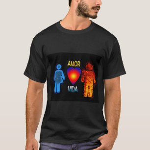 Camiseta amor y vida