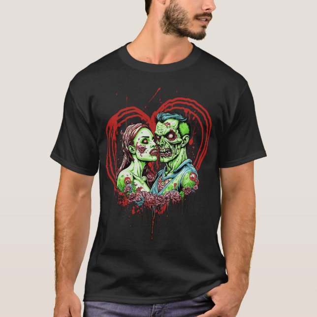 Camiseta Amor zombi (Anverso)