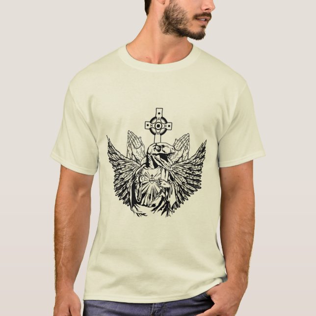 Camiseta Amores de Jesús del rapaz usted (Anverso)