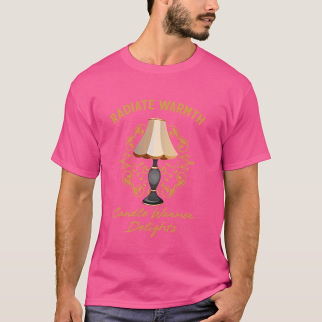 Camiseta Amortiguador de velas de calibre cálido de radiaci (Anverso)