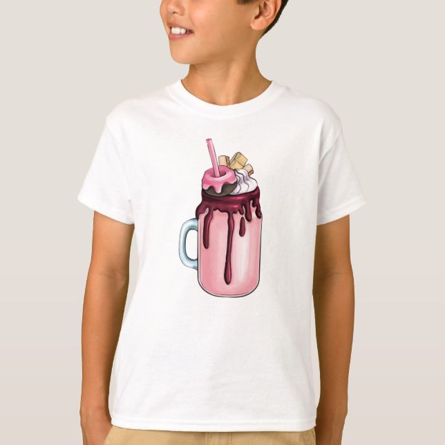 Camiseta Amortiguamiento de fresa extremo (Anverso)