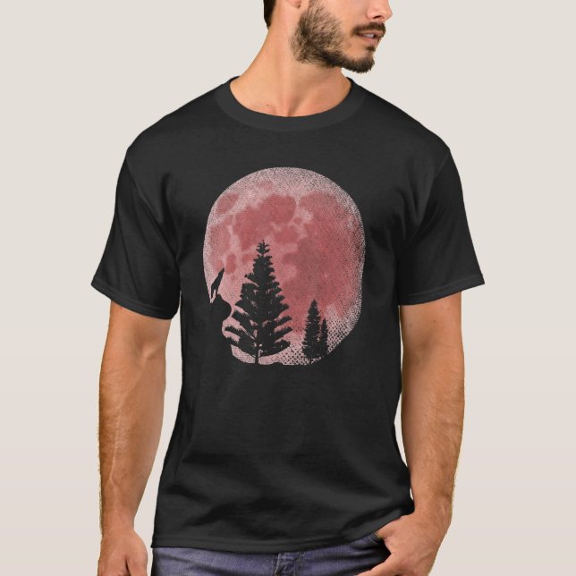 Camiseta Amortiguamiento de los animales de la Luna Roja (Anverso)