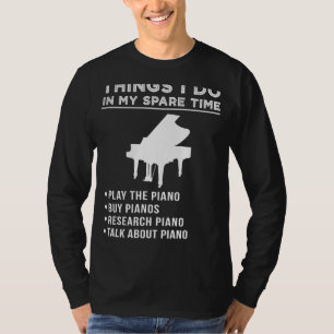 Camiseta Amortiguando a las Marfil: Abrazando a los Pianos