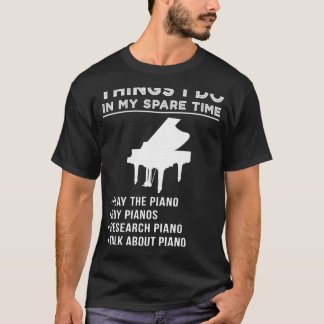 Camiseta Amortiguando a las Marfil: Abrazando a los Pianos 
