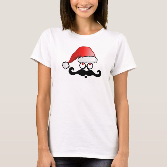 Camiseta Amortiguando a Santa Claus T-Shirt (Anverso)