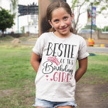 Camiseta Amortización de la correspondencia del Personaliza<br><div class="desc">¿Buscando una manera única de mostrar tu apoyo a tu amiga en su cumpleaños? ¡Mira a nuestros camisetas personalizados! Cada camisa está hecha solamente para el chica de cumpleaños y sus familiares más cercanos, así que todos sabrán que son parte del equipo. Además, ¿quién puede resistir una linda camiseta diseñada...</div>