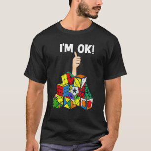 Camiseta Amortización de velocidad Estoy bien con el cubo d