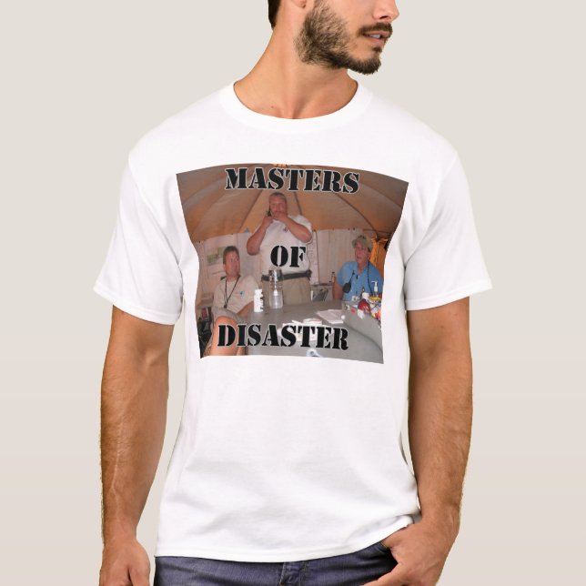 Camiseta Amos del desastre (Anverso)