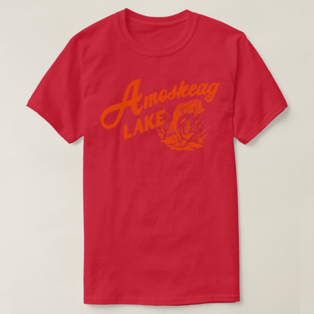 Camiseta Amoskeag Lake 1 (Diseño del anverso)