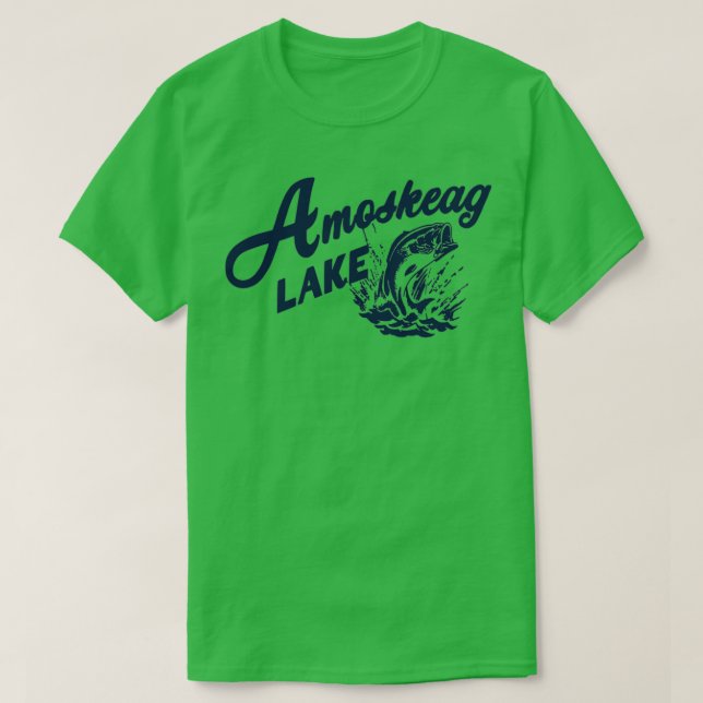 Camiseta amoskeag lakeTShirt (Diseño del anverso)