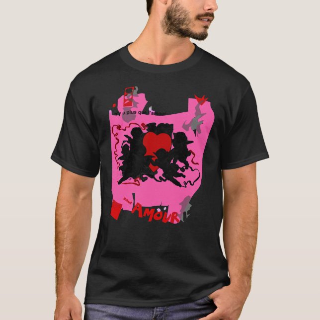 Camiseta Amour Beat It Essential T-Shirt (Anverso)