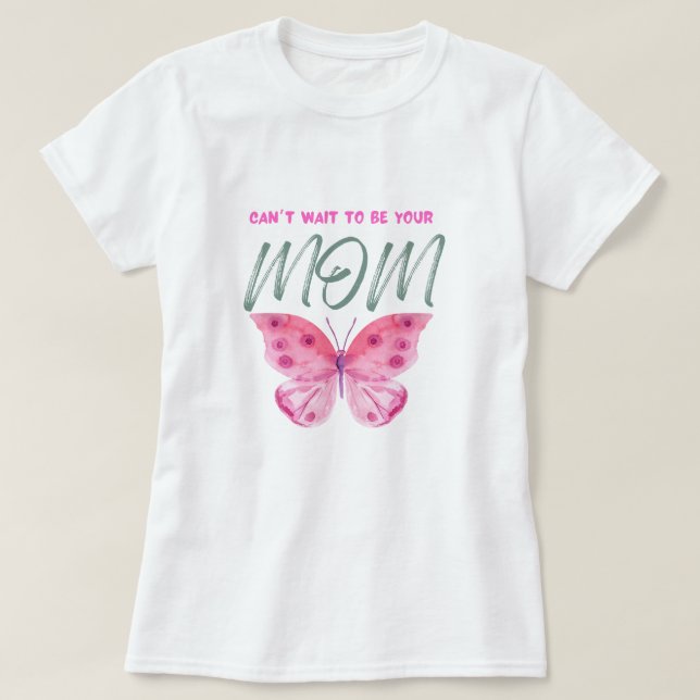 Camiseta Amour de maman, impresión de arte de la maternidad (Diseño del anverso)