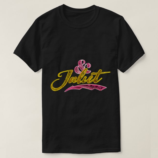 Camiseta &amp; Pegatina del logotipo del juliet (Diseño del anverso)