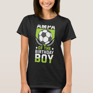 Camiseta Ampa Del Equipo Bday Del Jugador De Fútbol De Birt