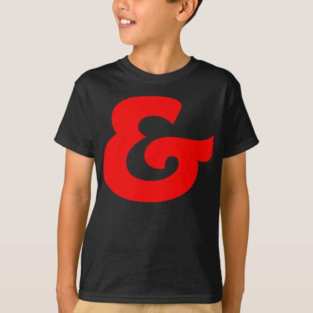 Camiseta Ampersand (Anverso)