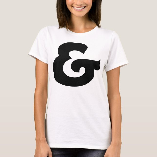Camiseta Ampersand (Anverso)