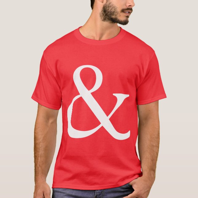 Camiseta Ampersand (Anverso)
